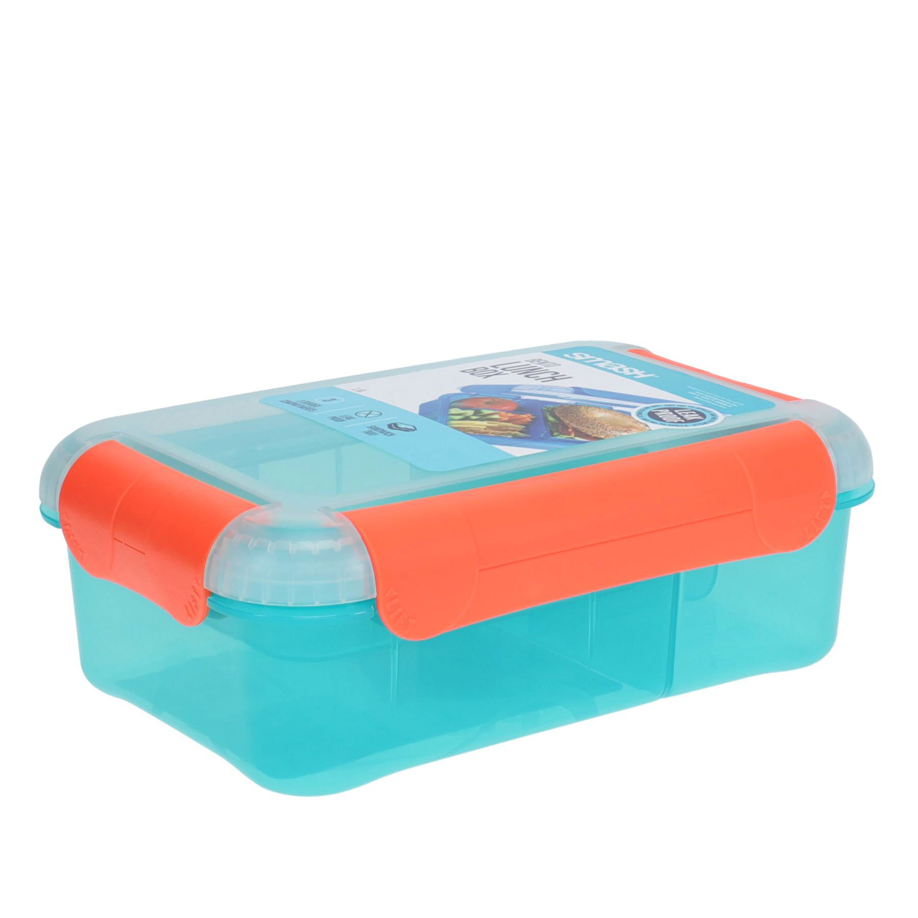 Bento Leakproof Lunch Box 3 Asst Cdu