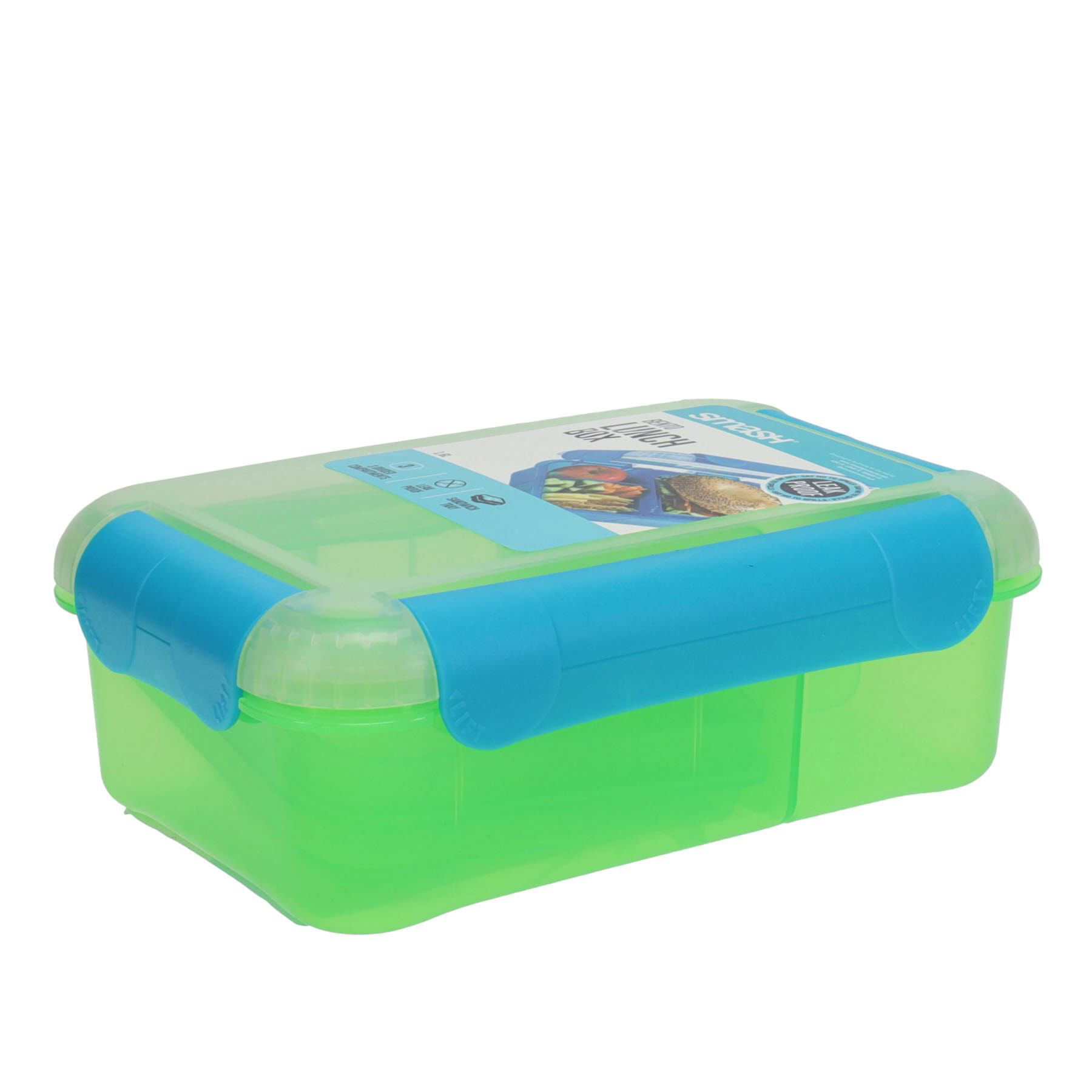 Bento Leakproof Lunch Box 3 Asst Cdu