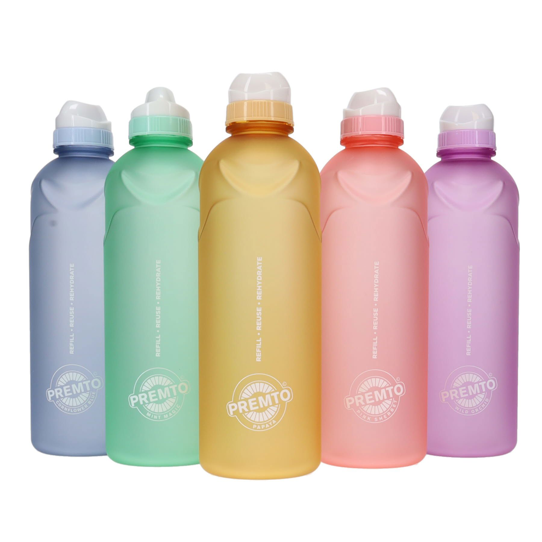 Stealth Soft Touch Bottle 750ml - Pastel 5 Asst