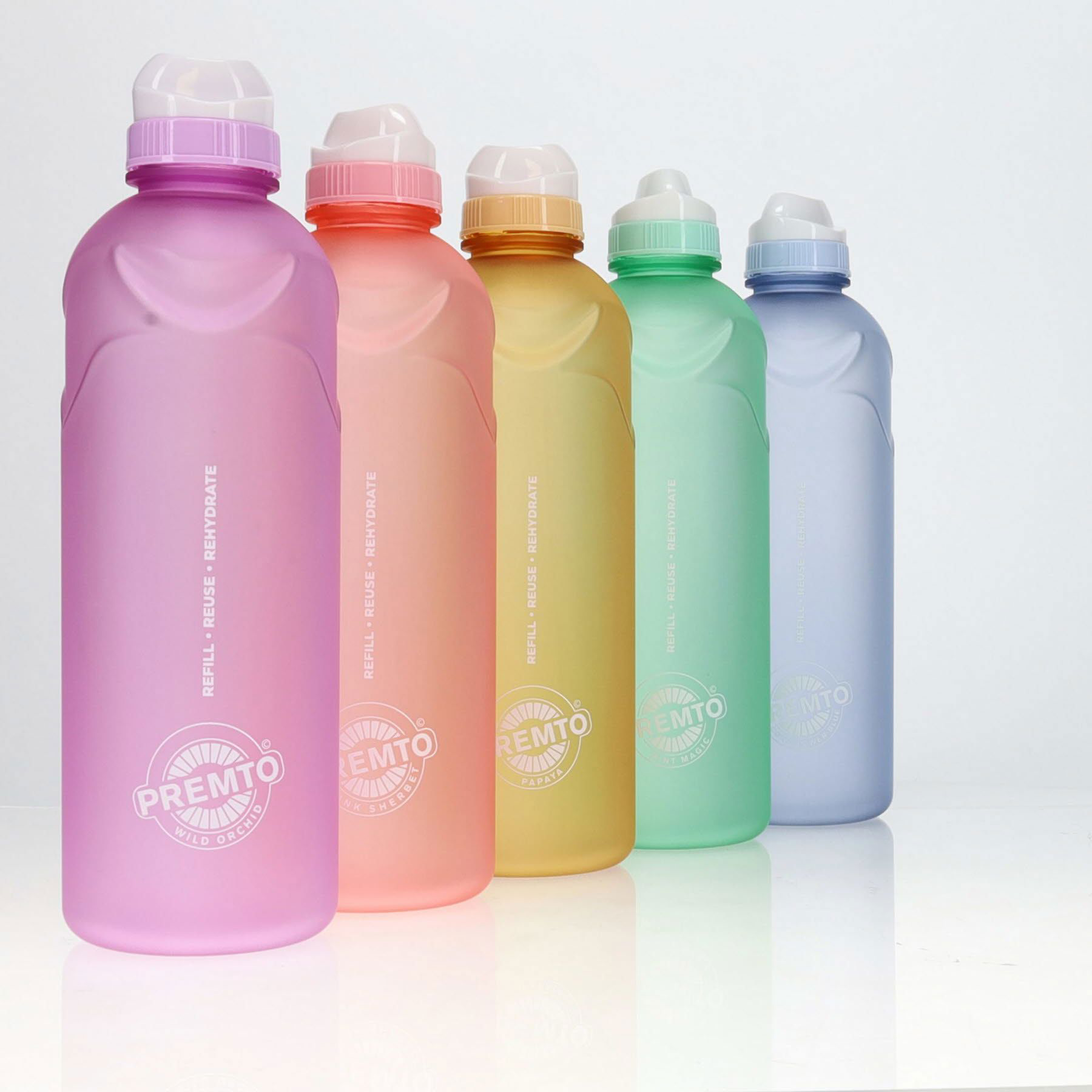 Stealth Soft Touch Bottle 750ml - Pastel 5 Asst