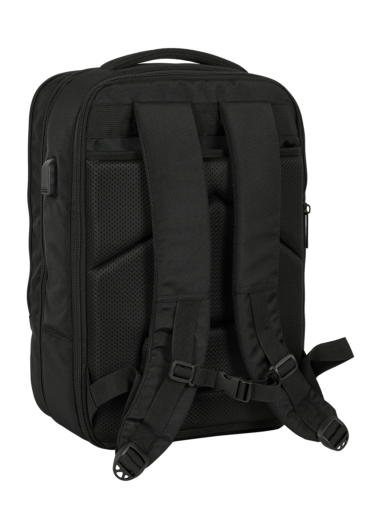 Safta Business Black 15.6" Laptop Weekend Backpack