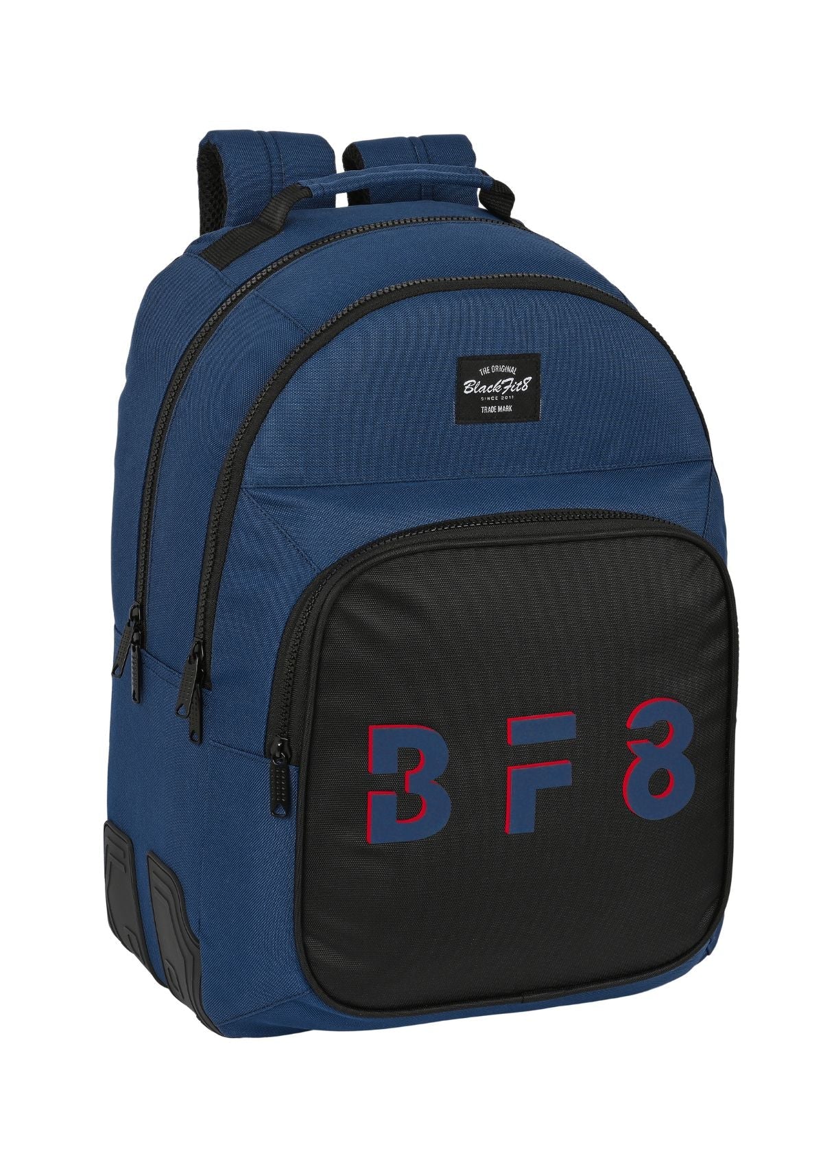 Safta Double Bagpack Blackfit8 Navy front