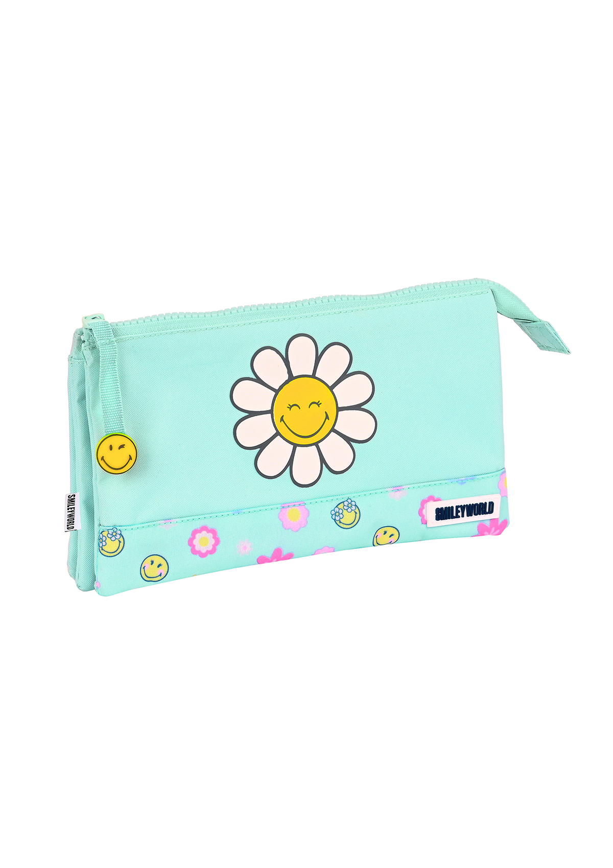 Smiley World Summer Fun Triple Pencil Case