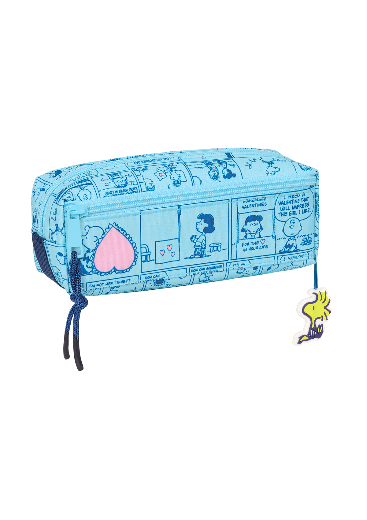 Snoopy Love Triple Pencil Case
