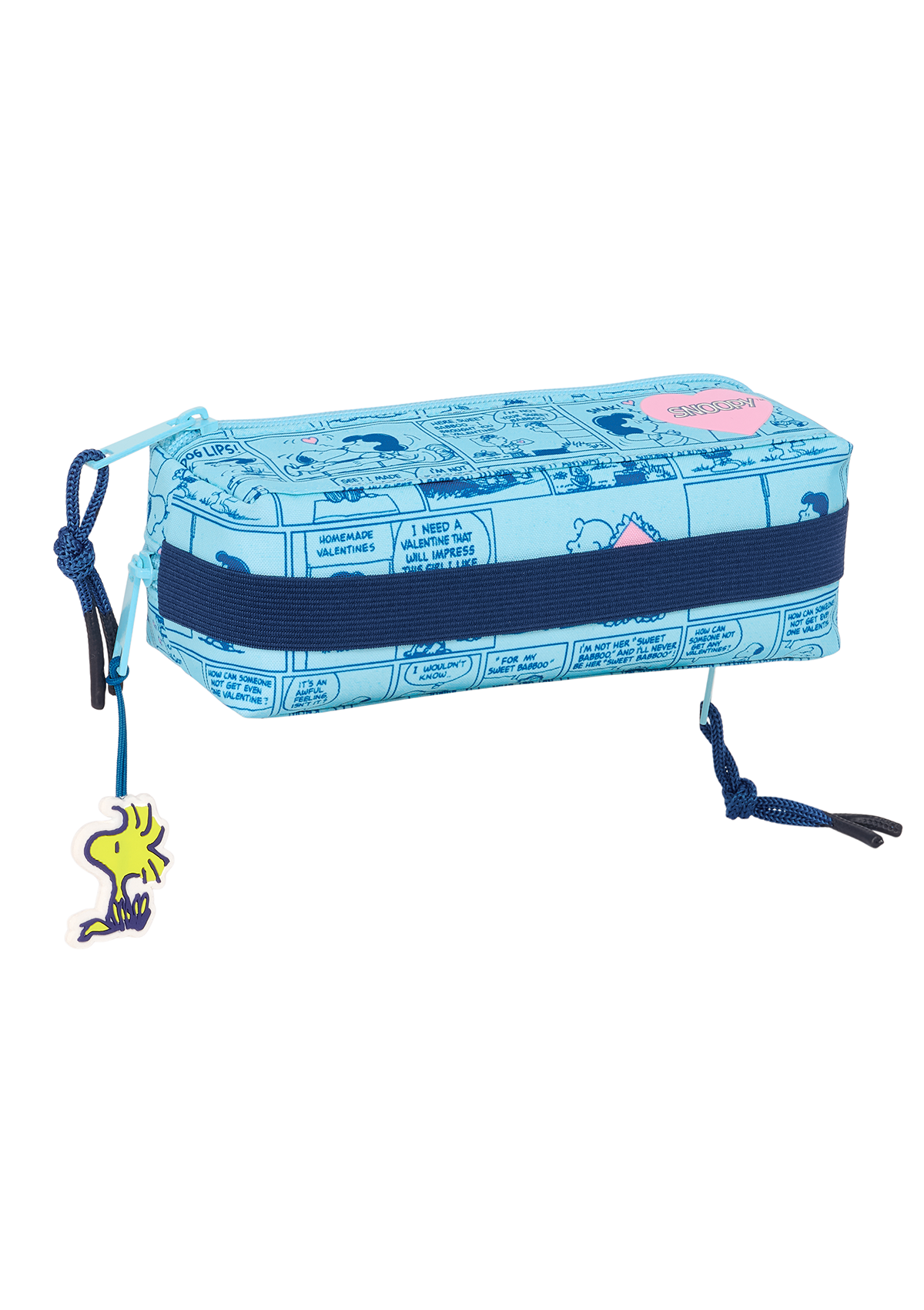 Snoopy Love Triple Pencil Case