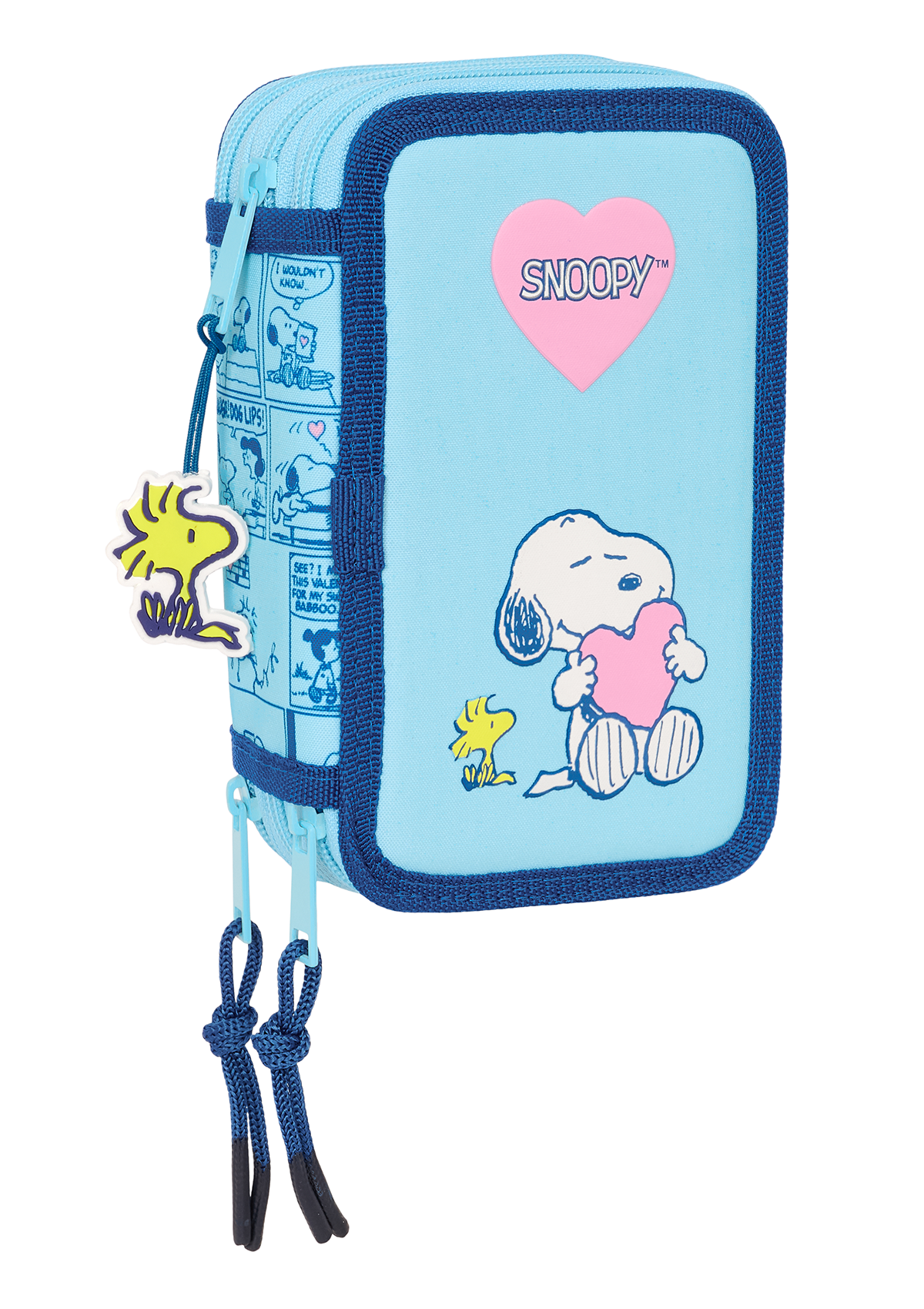 Snoopy Love Triple 37 pc Pencil Case