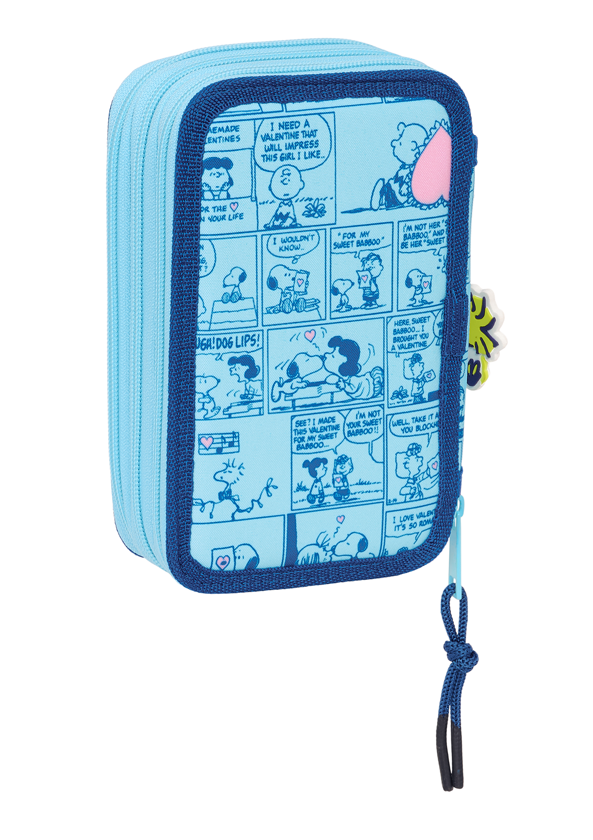 Snoopy Love Triple 37 pc Pencil Case