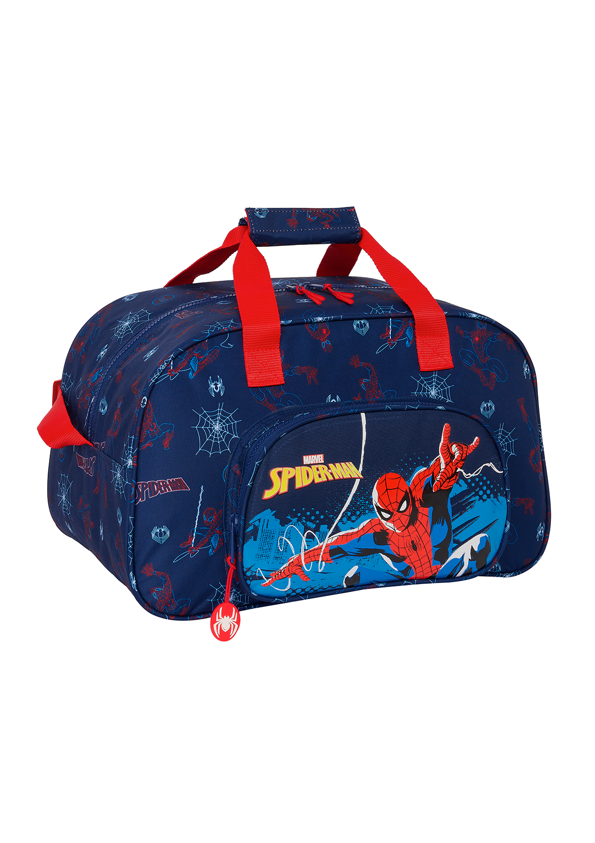 Spiderman Holdall Sports Bag Neon