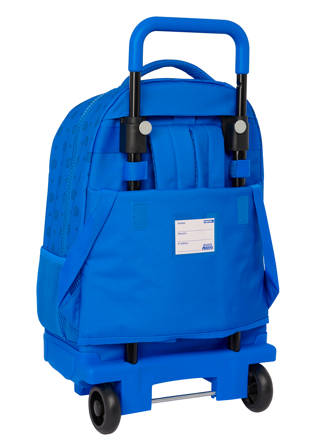 Super Mario Play Large Backpack Wheeled