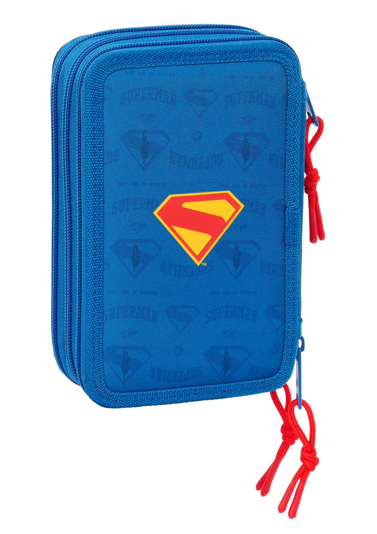 Superman Triple 37 pc Pencil Case