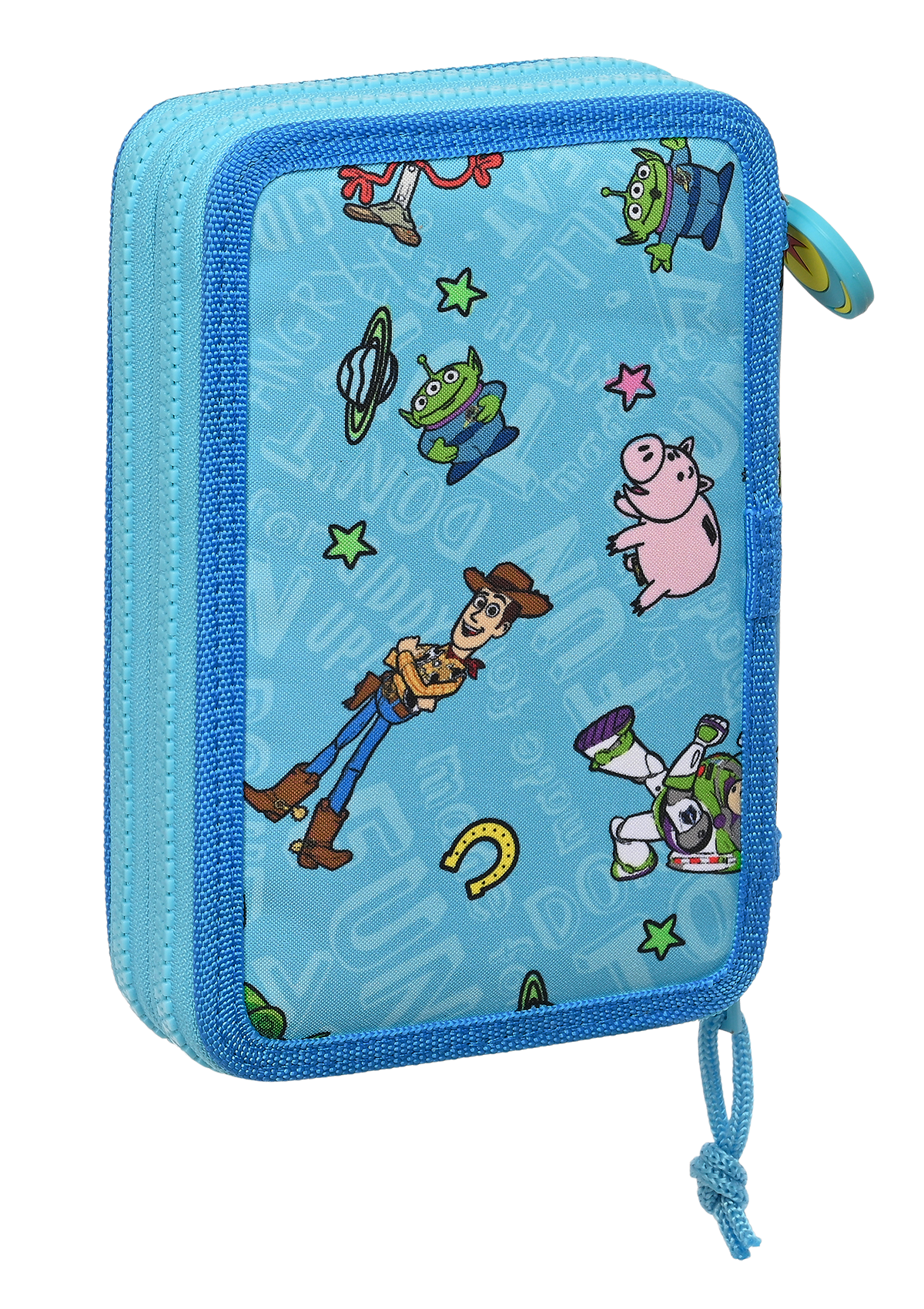 Toy Story Ready To Play 28pc Small Double Pencil Case