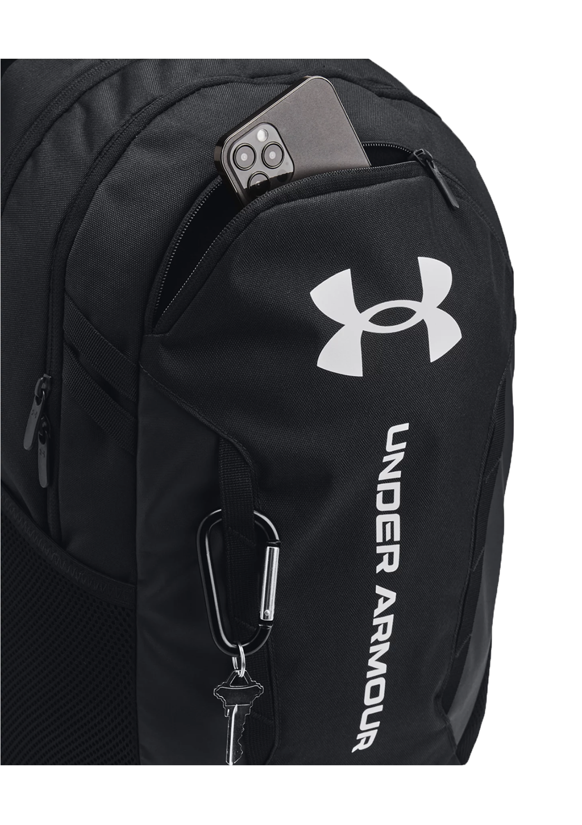 UA Hustle 6.0 Backpack Black