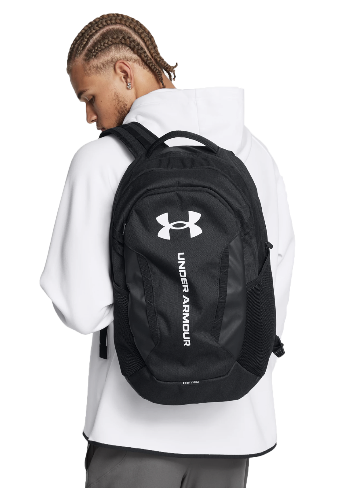 UA Hustle 6.0 Backpack Black