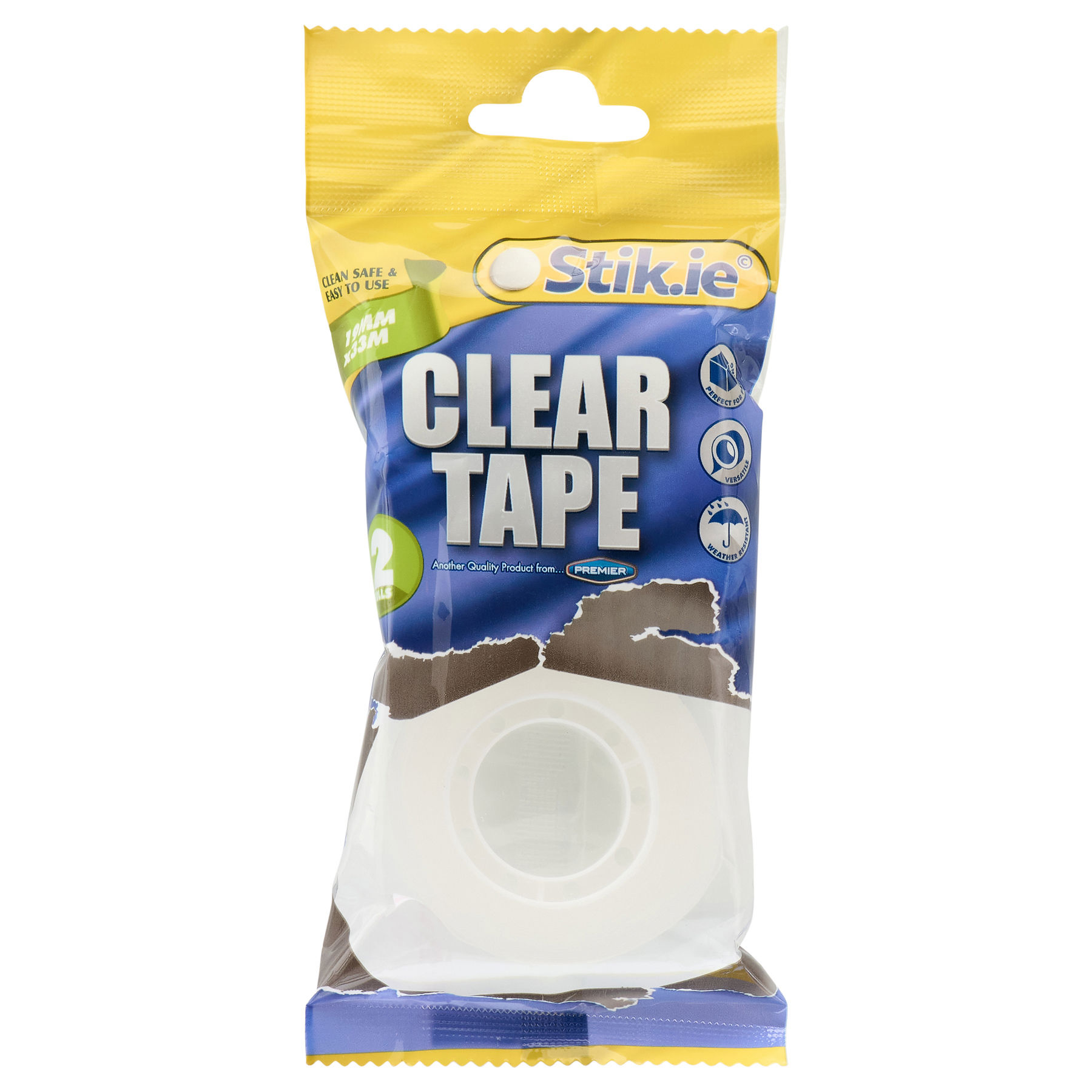 Pack 2 Tape - 19Mmx30m