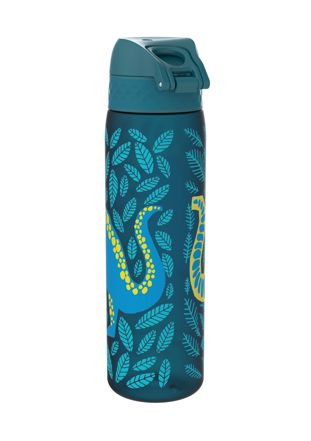 ION8 Recyclon Deep Teal Dinosaurs Water Bottle Leak Proof 500ml Z2