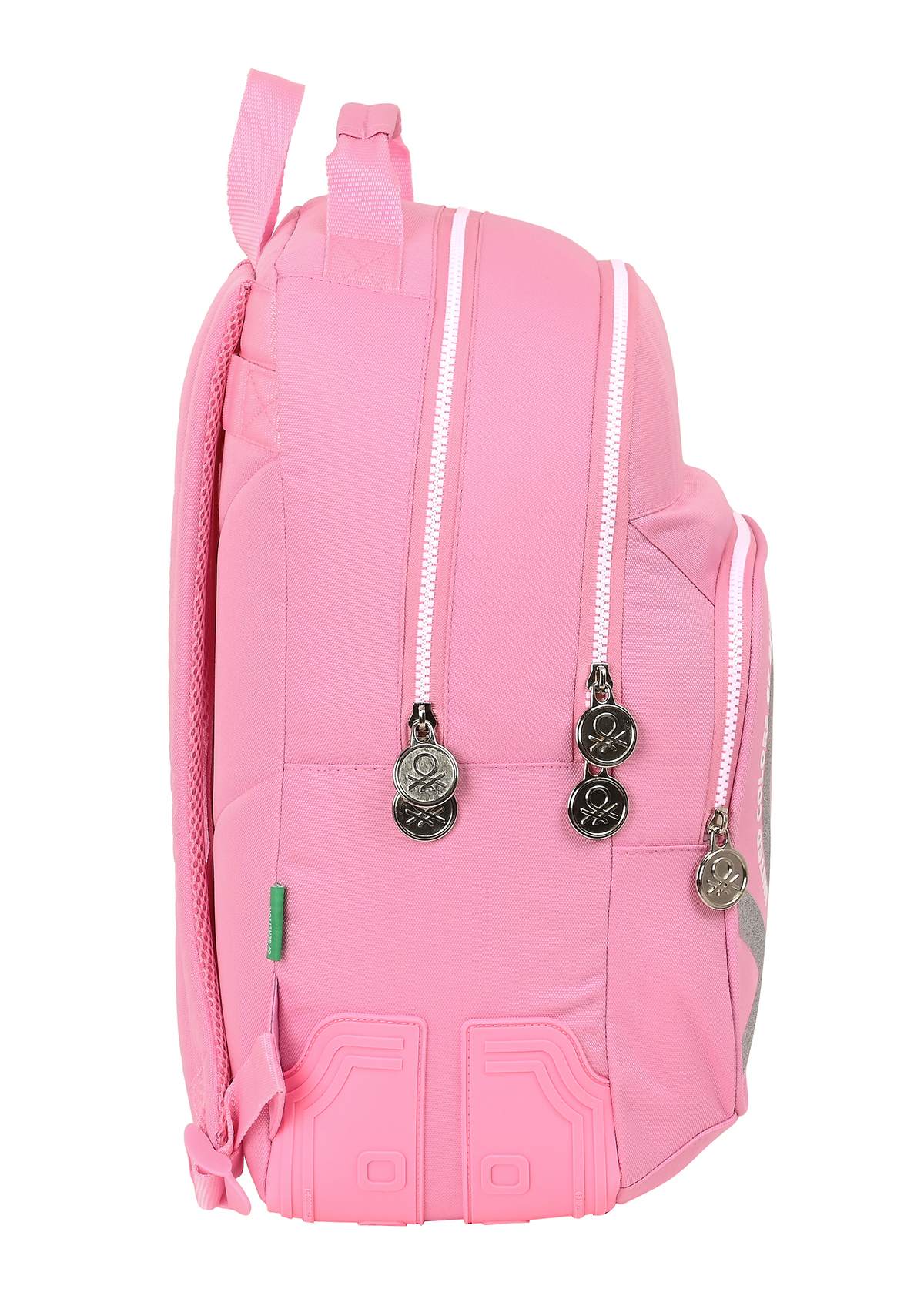 Benetton Flamingo Pink Large Backpack
