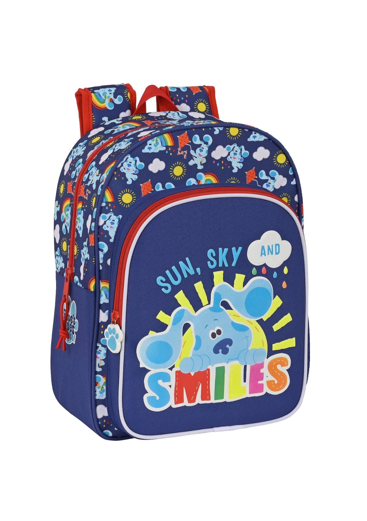 Safta Large Backpack Blue Clues Small Frontnt
